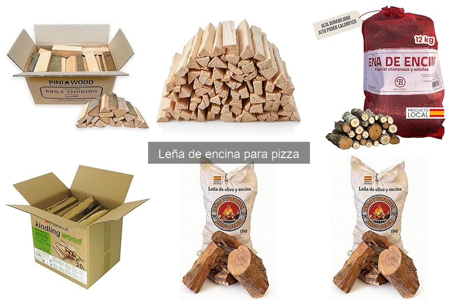 Ventajas y desventajas de la leña de encina para pizza