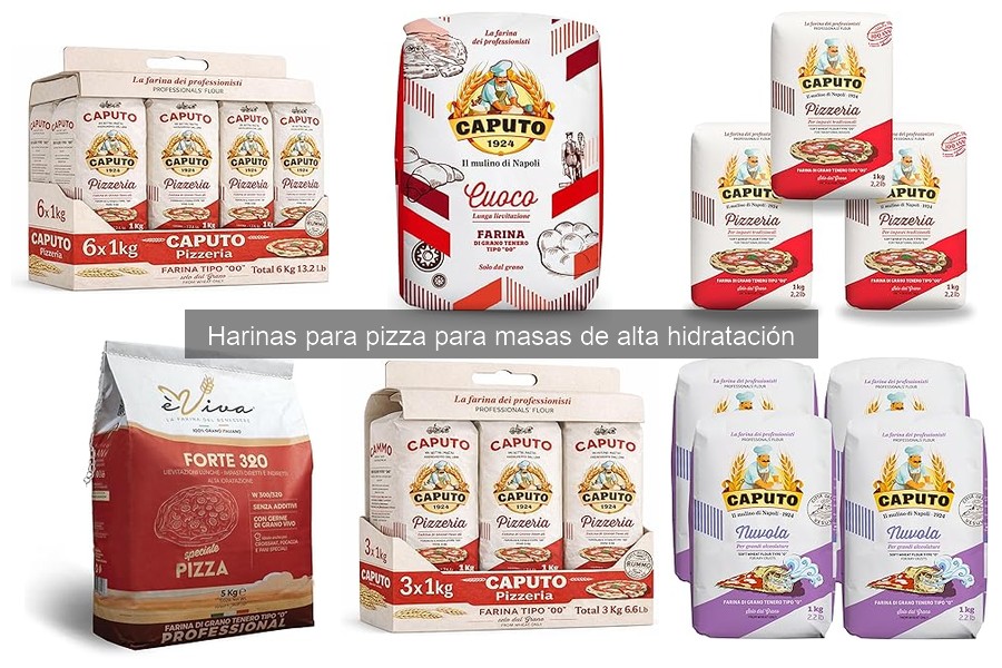 Ventajas y desventajas de las harinas para pizza hidratadas
