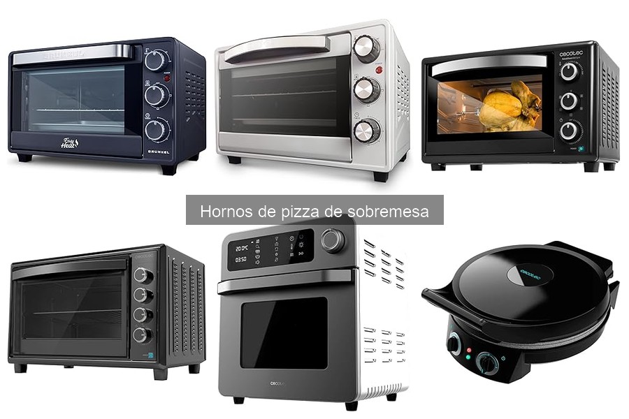Ventajas y desventajas de los hornos de pizza de sobremesa