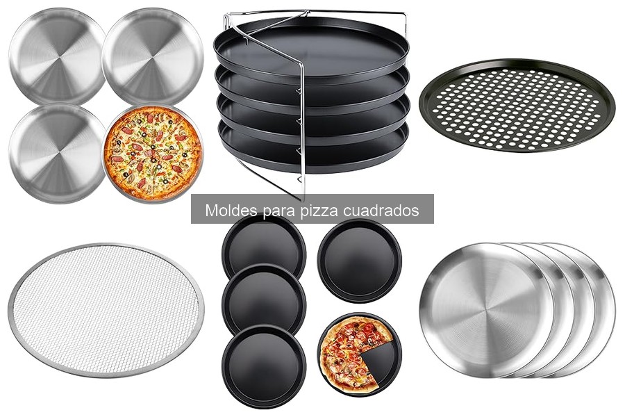 Ventajas y desventajas de los moldes cuadrados para pizza