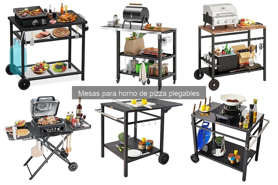 Ventajas y Desventajas de Mesas Plegables para Hornos de Pizza