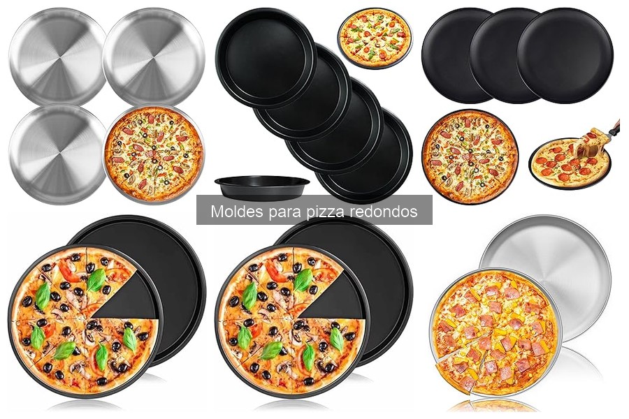 Ventajas y desventajas de moldes para pizza redondos