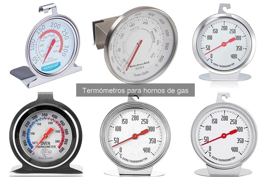 Ventajas y desventajas de usar termómetros para hornos de gas